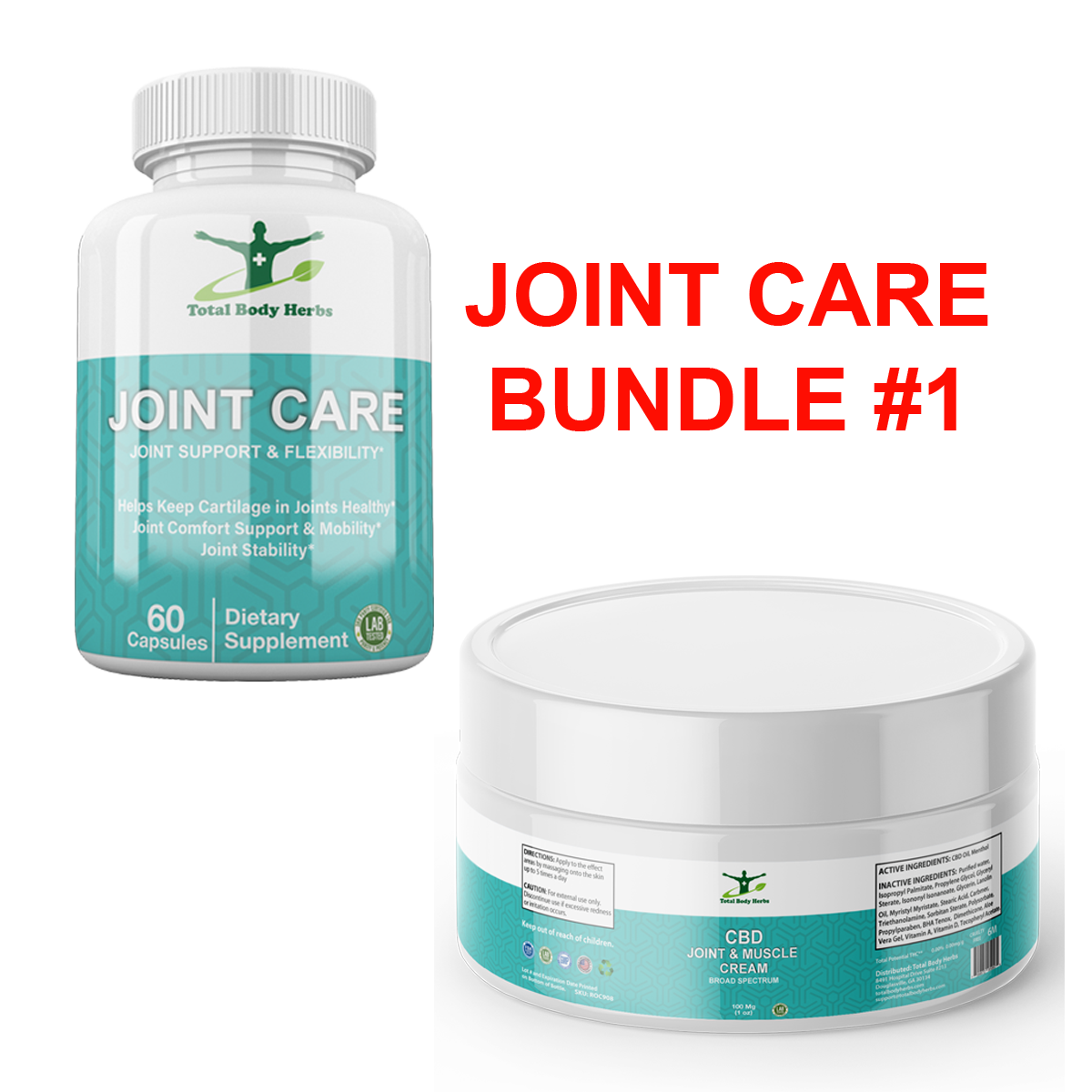 Joint Care & CBD Cream Combo